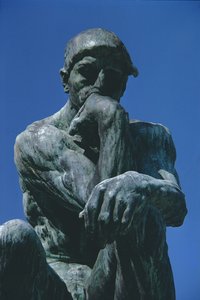 A gondolkodó (bronz)